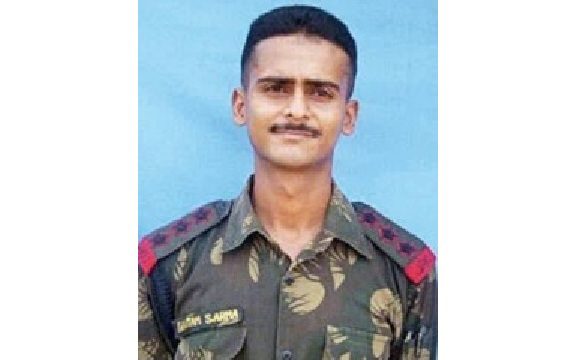 Captain Gautam Sarma, Commanding Officer's Commendation Card — 8 JAK LI (Jammu & Kashmir Light Infantry)