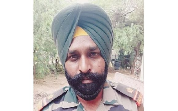 Naib Subedar Rajwinder Singh — 1 Sikh LI, The Sikh Light Infantry