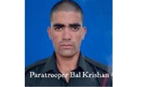 Paratrooper Bal Krishan, Sena Medal (Posthumous) — 4 Para (Special Forces), The Parachute Regiment