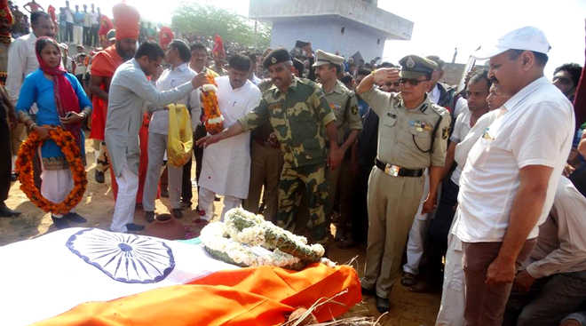 Assistant Commandant Gajendra Singh — 134th Battalion, BSF