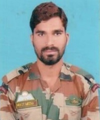 Paratrooper Mukut Bihari Meena — 3 Para Battalion, Parachute Regiment (deployed with 8 Rashtriya Rifles)