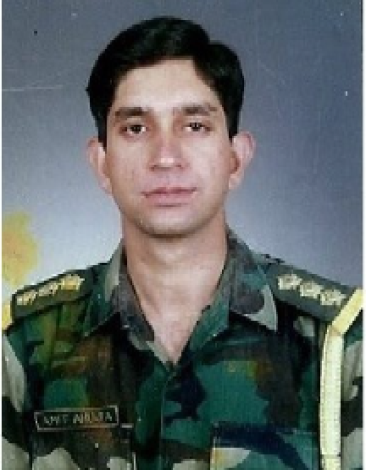 Major Amit Ahuja — 2 Dogra Battalion, Dogra Regiment