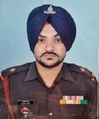 Naib Subedar Mandeep Singh, Sena Medal — 3 Medium Regiment, Regiment of Artillery