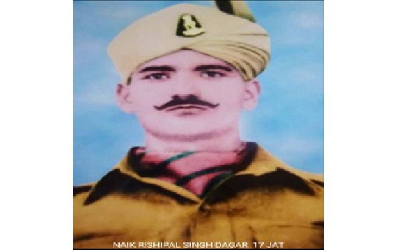 Naik Rishipal Singh, Mention-in-Despatches — 17 Jat