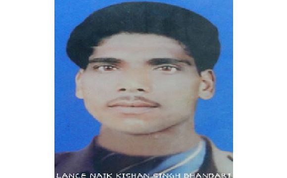 Lance Naik Kishan Singh Bhandari, Sena Medal — 18 Garhwal Rifles