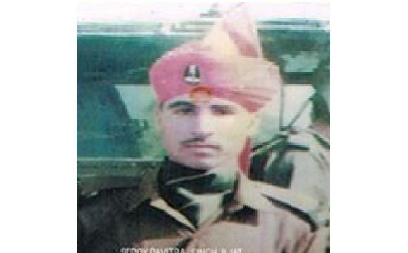 Sepoy Paviter Kumar Sheoran — 8 Jat