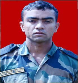 Lieutenant Navdeep Singh, Ashoka Chakra — 15 Maratha Light Infantry